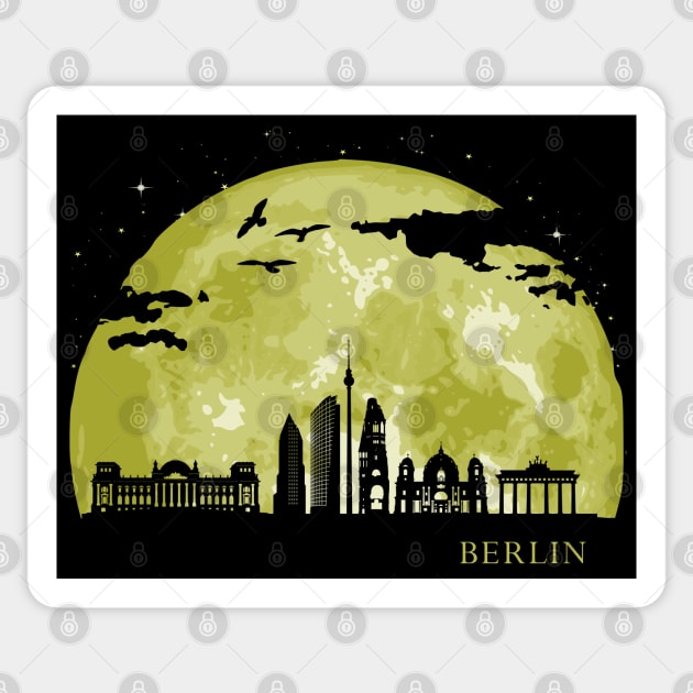 Berlin Sticker by Nerd_art